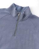 Quarter Zip Up Monkey Washed Sweatshirt | Inflation Streetwear INFLATION