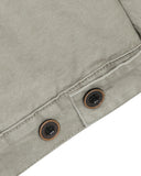 Washed Faux Fur Lined Worker Jacket | Inflation Streetwear