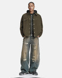 Asymmetric Pocket Workwear Jacket | Inflation Streetwear