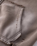 Monkey Wash Ripped Zip Up Hoodies | Inflation Streetwear INFLATION