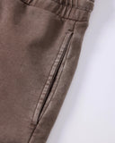 Double Waist Acid Wash Sweat Shorts | Inflation Streetwear INFLATION