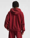 Boxy Fit Acid Washed Fleece Zip Up Hoodies | Inflation Streetwear INFLATION