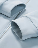 LYCRA® High Collar Comfy  Zip Up Hoodies | Inflation Streetwear INFLATION
