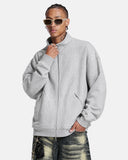 Polar Fleece High Neck Zip Up Jacket | Inflation Streetwear
