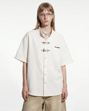 Waffle Shirt with Metal Clasp Detail | Inflation Streetwear INFLATION