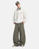 Washed Cotton Barrel Cargo Pants | Inflation Streetwear