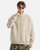 Polar Fleece High Neck Zip Up Jacket | Inflation Streetwear