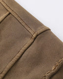 Acid Wash Stitching Zip Up Hoodies | Inflation Streetwear INFLATION