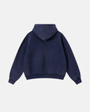 Vintage Washed Fleece Boxy Zip Hoodie | Inflation Streetwear INFLATION