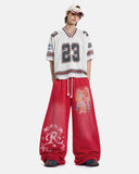 Airbrush Graphic Barrel Sweatpants | Inflation Streetwear