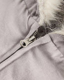 Faux Fur Lined Bomber Hooded Jacket | Inflation Streetwear INFLATION