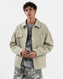 Asymmetric Pocket Workwear Jacket | Inflation Streetwear