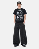 Distressed Music Graphic T-Shirt | Inflation Streetwear