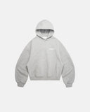 Grey Cropped Fleece Hoodies | Inflation Streetwear INFLATION