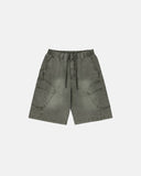 Washed Cargo Shorts Utility Pockets | Inflation Streetwear