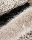 Leopard Faux Fur Lined Bomber Jacket | Inflation Streetwear INFLATION
