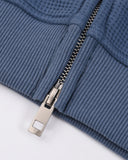 Boxy Waffle Knit Hoodie Set | Inflation Streetwear