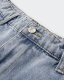INFLATION Washed Barrel Baggy Jeans INFLATION