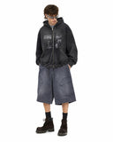 Washed Cargo Shorts Utility Pockets | Inflation Streetwear