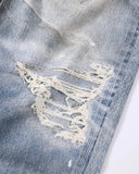 Layered Digital Print Baggy Jeans | Inflation Streetwear INFLATION