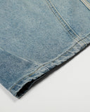 Acid Wash Striped Side Baggy Jeans | Inflation Streetwear INFLATION