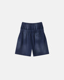 Double Waist Monkey Wash Sweat Shorts | Inflation Streetwear INFLATION