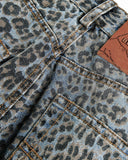 Vintage Leopard Print Barrel Jeans | Inflation Streetwear INFLATION