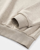 Boxy Fit Henley Collar Sweatshirt | Inflation Streetwear INFLATION