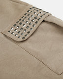 Studded Cargo Baggy Sweatpants | Inflation Streetwear