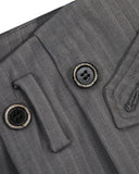 Pinstripe Buttons Barrel Suit Pants | Inflation Streetwear INFLATION