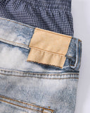 Layered Digital Print Baggy Jeans | Inflation Streetwear INFLATION
