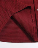 Waffle Shirt with Metal Clasp Detail | Inflation Streetwear INFLATION