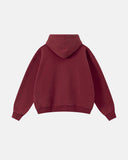 Vintage Washed Fleece Boxy Zip Hoodie | Inflation Streetwear INFLATION