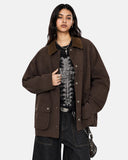 Utility Pocket Button Up Jacket | Inflation Streetwear