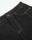 Deconstructed Raw Denim Jorts | Inflation Streetwear INFLATION