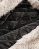 Faux Fur Lined Bomber Hooded Jacket | Inflation Streetwear INFLATION