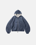 Contrast Color Liner Comfy Zip Up Hoodies | Inflation Streetwear INFLATION