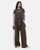Side Stripe Wide Leg Track Pants | Inflation Streetwear