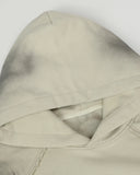Washed Raw Edge Boxy Hoodie | Inflation Streetwear