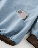 Plush Lining Cropped Hooded Jacket | Inflation Streetwear INFLATION