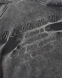 Acid Washed Embroidery Zip Up Hoodies | Inflation Streetwear INFLATION