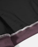 Fuzzy Stripe Boxy Zip Up Hoodie | Inflation Streetwear