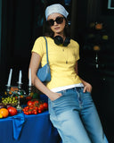Stretch Cooling Crop Fruit T-Shirt | Inflation Streetwear INFLATION