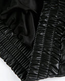 Embroidery Faux Leather Racing Jacket | Inflation Streetwear INFLATION