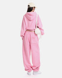 Washed Cropped Hoodie Tracksuit | Inflation Streetwear