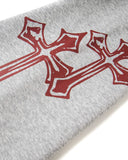 Cross Print Baggy Sweatpants | Inflation Streetwear INFLATION