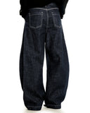 Raw Blue Wide Leg Denim Jeans | Inflation Streetwear INFLATION