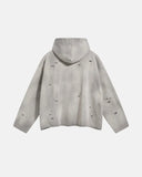 Acid Wash Ripped Boxy Hoodies | Inflation Streetwear INFLATION