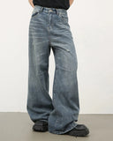 INFLATION Ripped Washed Denim Jeans INFLATION