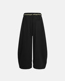 Baggy Wide Leg Sweatpants with Waistband | Inflation Streetwear INFLATION